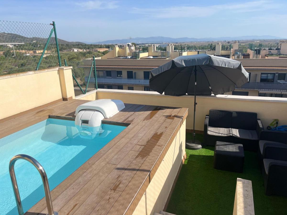 Apartament Atico Con Piscina Privada Y Zona Chill Out Sant Carlos de la Ràpita Zewnętrze zdjęcie